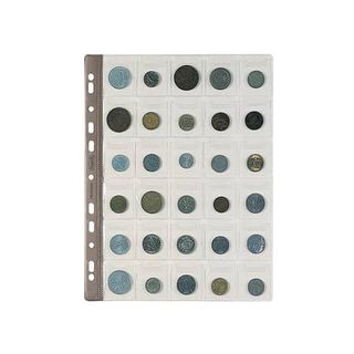 Buste porta monete a foratura universale Favorit Top - 30 tasche f.to 4x4,5 cm …