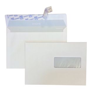 Buste senza finestra Blasetti Strip 90 con lembo strip - 90 g/m² bianco - 16x23…