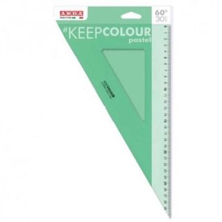 ARDA KEEP COLOUR - Righello - 30°, 60° - pastello