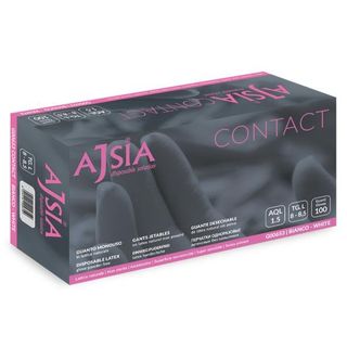 AJSIA CF100GUANTI CONTACT BIANCO 5.5GR XL