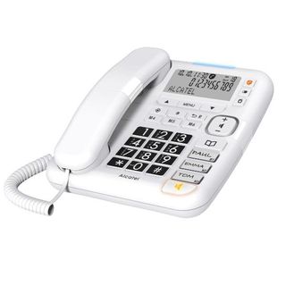 ALCATEL TMAX70 TELEFONO DA TAVOLO PER ANZIANI AMPIO DISPLAY NOME E NUMERO SUONE…