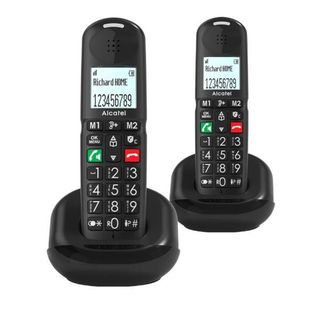 ALCATEL XL685 DUO TELEFONO CORDLESS DECT + AGGIUNTIVO VIVAVOCE AUDIO POTENZIATO…
