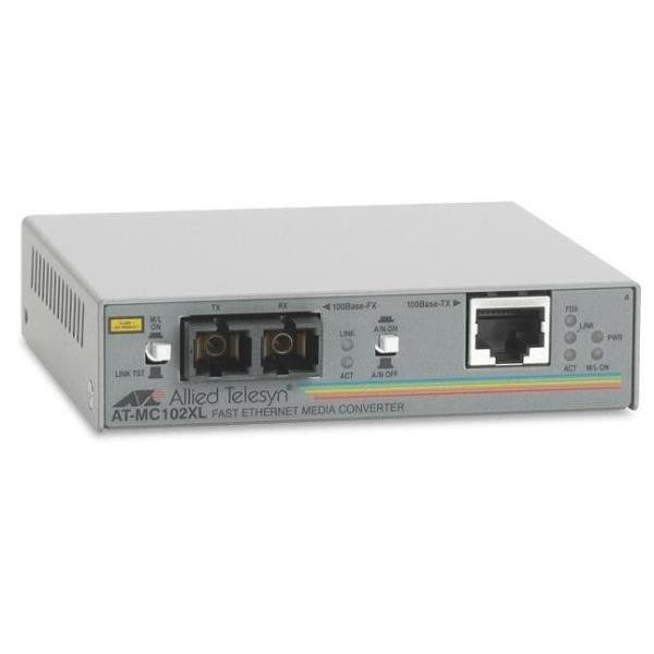 ALLIED TELESIS 100TX (RJ-45) TO 100FX (SC) FAST