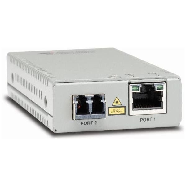ALLIED TELESIS MINI MEDIA CONVERTER 10/100T TO
