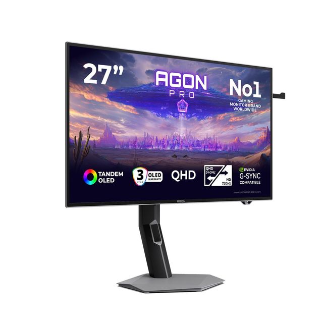 AOC AGON PRO AGP277QKDC, 67,3 cm (26.5ʺ), 2560 x 1440 Pixel, Quad HD, OLED, 0,0…