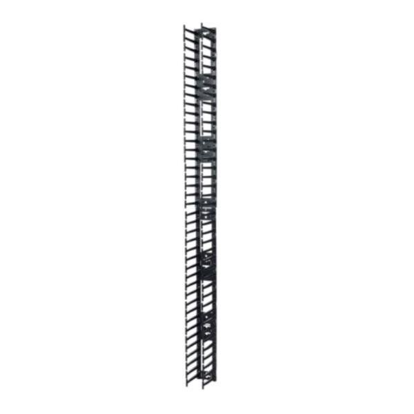 APC - Kit gestione cavo rack - nero - 42U (pacchetto di 2) - per NetShelter SX