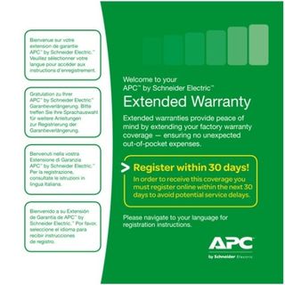 APC Extended Warranty - Contratto di assistenza esteso - parti (per UPS 3 kVA) …