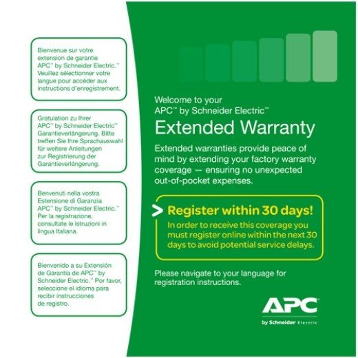 APC Extended Warranty - Contratto di assistenza esteso - parti (per UPS 3 kVA) …