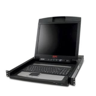 APC LCD Console - Console KVM - 17" - montabile in rack - 1280 x 1024 @ 75 Hz -…