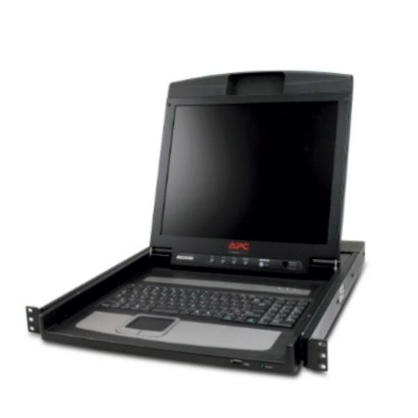 APC LCD Console - Console KVM - 17" - montabile in rack - 1280 x 1024 @ 75 Hz -…