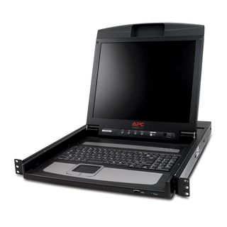 APC LCD Console - Console KVM - 17" - montabile in rack - 1280 x 1024 @ 75 Hz -…