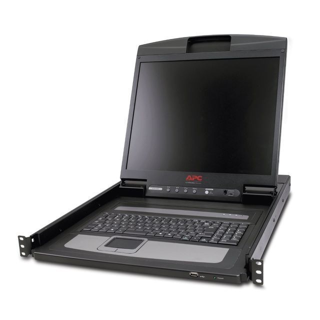 APC LCD Console - Console KVM - 19" - montabile in rack - 1280 x 1024 - VGA - n…