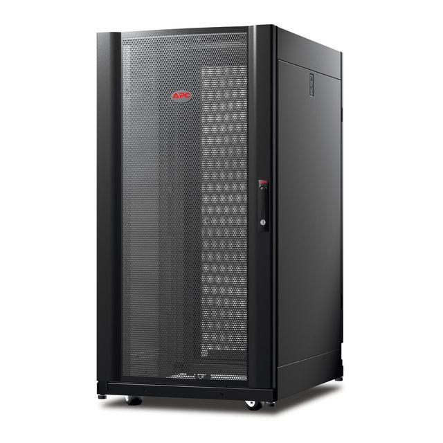 APC NetShelter AV Enclosure with Sides and 10-32 Threaded Rails - Rack - nero -…