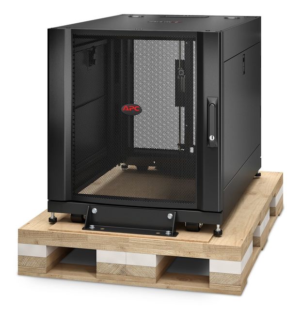 APC NetShelter SX - Rack cabinet - nero - 12U - 19" - per P/N: SURT48RMXLBP