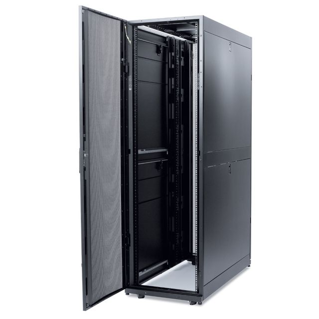 APC NetShelter SX Deep Enclosure with Sides - Rack cabinet - nero - 42U - 19"