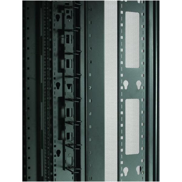 APC NetShelter SX Enclosure with Sides - Rack - nero - 48U - 19" - per P/N: SUA…
