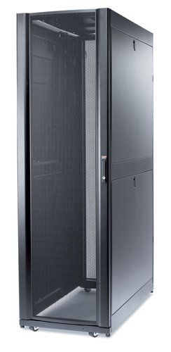 APC NetShelter SX Enclosure with Sides - Rack cabinet - nero - 42U - 19"