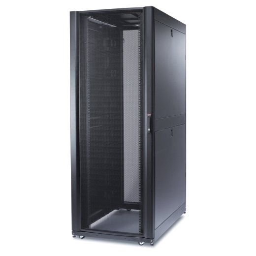 APC NetShelter SX Enclosure with Sides - Rack cabinet - nero - 48U - 19"