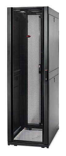 APC NetShelter SX Enclosure with Sides - Rack cabinet - nero - 48U - 19"