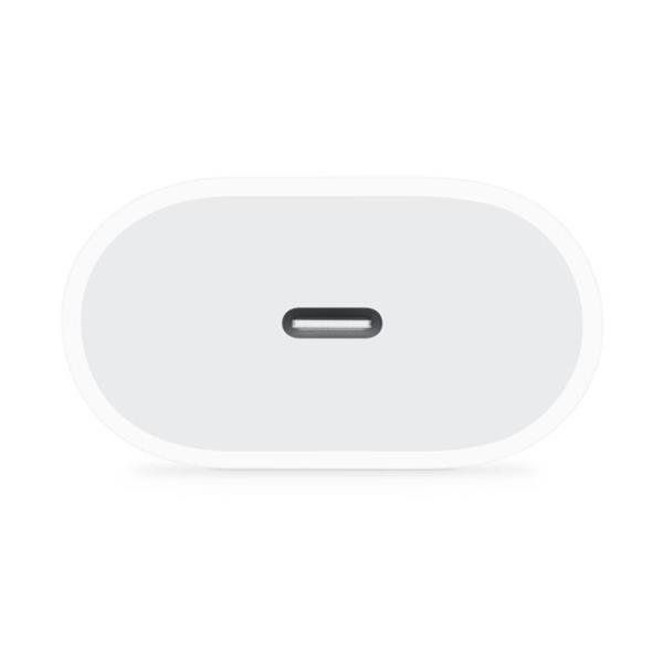 APPLE POWER ADAPTER CARICABATTERIE DA RETE 20 W USB-C 24 pin BIANCO