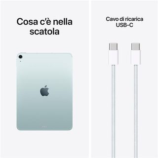 APPLE iPAD AIR 11" 2026 11" CHIP APPLE M4 256GB WI-FI + CELLULAR 5G ITALIA BLU