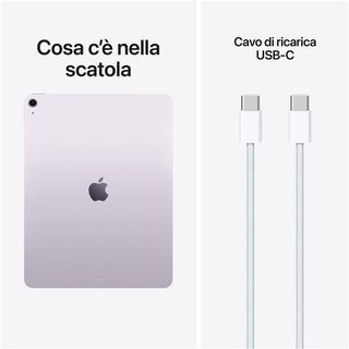 APPLE iPAD AIR 13" 2026 13" CHIP APPLE M4 128GB WI-FI ITALIA PURPLE