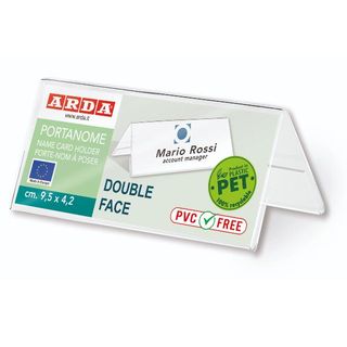 ARDA PORTANOME BIFACCIALE PET MM9 5X4 2