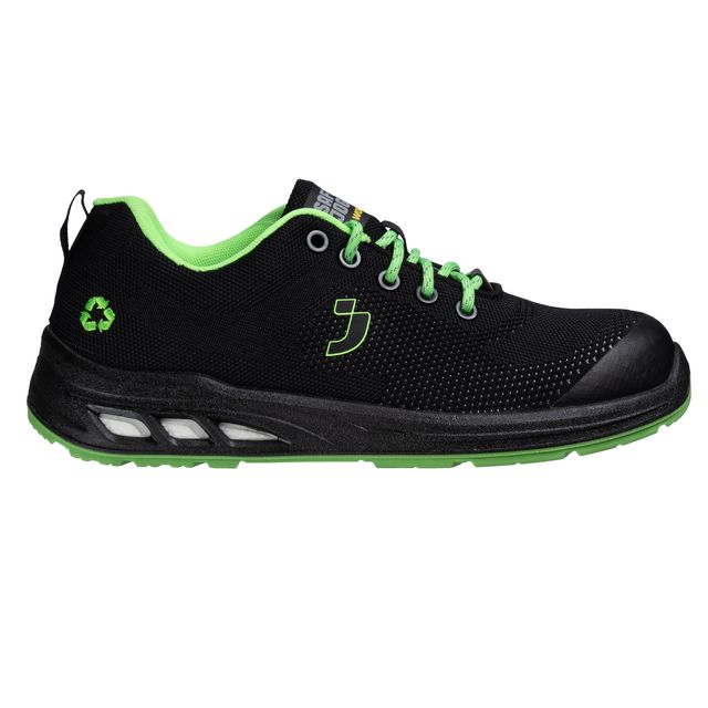 Calzatura bassa da lavoro Ecofitz S1P LOW - numero 41 - maglia riciclata - nero…
