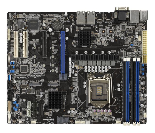 ASUS P12R-E/10G-2T - Scheda madre - ATX - Socket LGA1200 - C256 Chipset - USB 3…