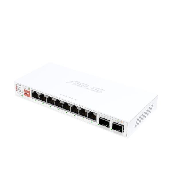 ASUS QG-U1080 SWITCH NON GESTITO 8 PORTE 2.5G ETHERNET (100/1000/2500) BIANCO