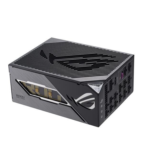 ASUS ROG THOR TITANIUM III ALIMENTATORE GAMING 1600 W Display OLED e Aura Sync …