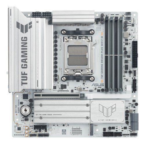 ASUS TUF GAMING B850M-PLUS WIFI7 W, AMD, Socket AM5, AMD Ryzen 7000 Series, AMD…