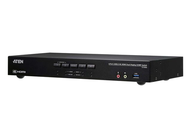 ATEN 4-PORT USB TRUE 4K HDMI DUALDISPLAY