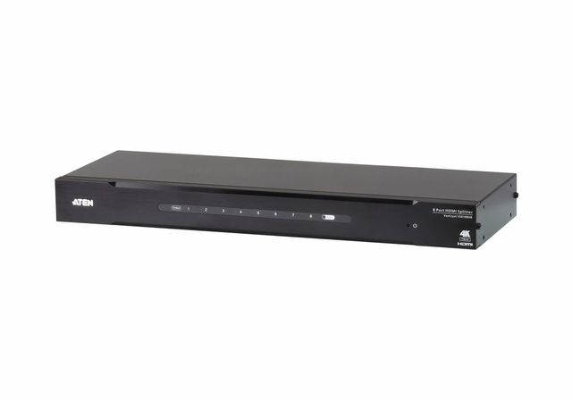 ATEN 8-PORT TRUE 4K HDMI SPLITTER WITH R