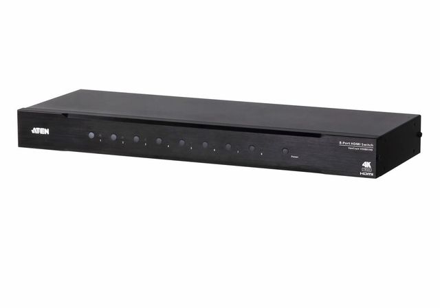 ATEN 8-PORT TRUE 4K HDMI SWITCH WITH IR