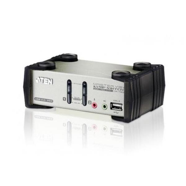 ATEN CS1732B - Switch KVM / audio / USB - 2 x KVM / audio / USB - 1 utente loca…