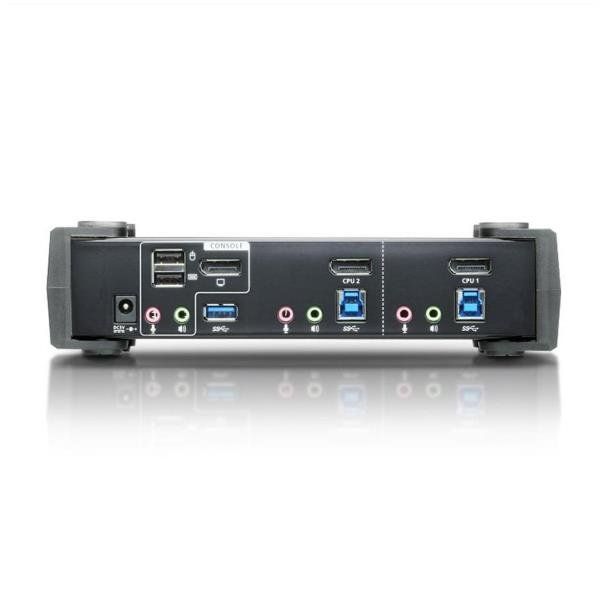ATEN CS1924 KVMP Switch - Switch KVM / audio / USB - 4 x KVM / audio / USB - 1 …