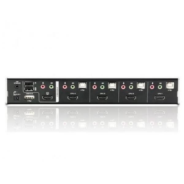 ATEN CubiQ CS1794 USB 2.0 HDMI KVMP Switch - Switch KVM / audio / USB - 4 x KVM…