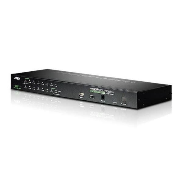 ATEN KVM over IP CS1716i - Switch KVM - 16 x KVM port(s) - 1 utente locale - 32…