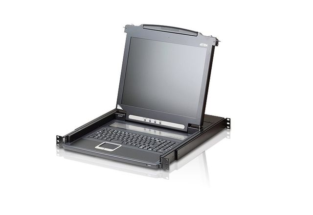 ATEN SINGLE RAIL 19" LCD CONSOLE IT