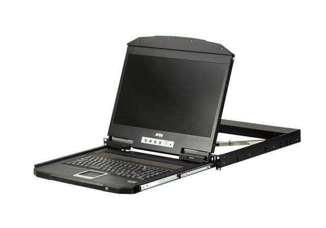 ATEN SINGLE RAIL WIDESCREEN 18.5" IT