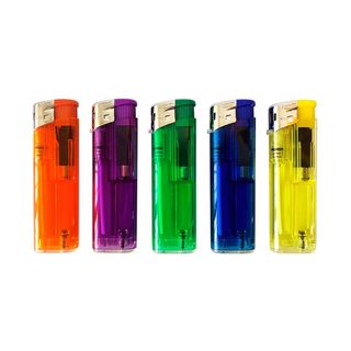 ATOMIC ACCENDINO RICARICABILE ELECTRONIC F11 - TRASPARENTE - 1PZ=(50PZ)