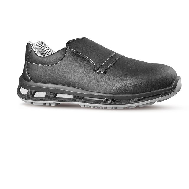 Calzatura di sicurezza Noir S2 FO SR - pelle idrorepellente - nero - taglia 44 …