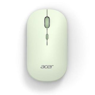 Acer AMR130, Ambidestro, RF senza fili + Bluetooth, 1600 DPI, Verde
