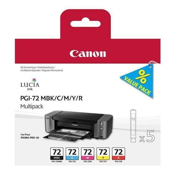 Canon - Cartucce ink - K OP/C/M/Y/R - 6402B009