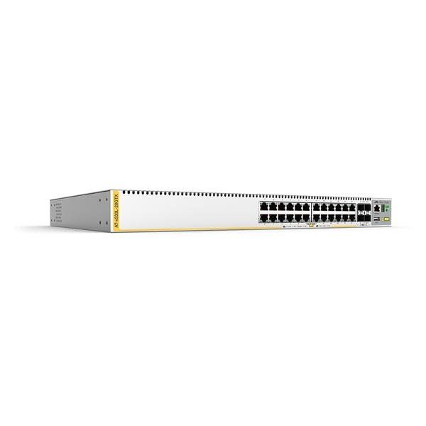 Allied Telesis AT X530L-28GTX - Switch - L3 - gestito - 24 x 10/100/1000 (PoE+)…