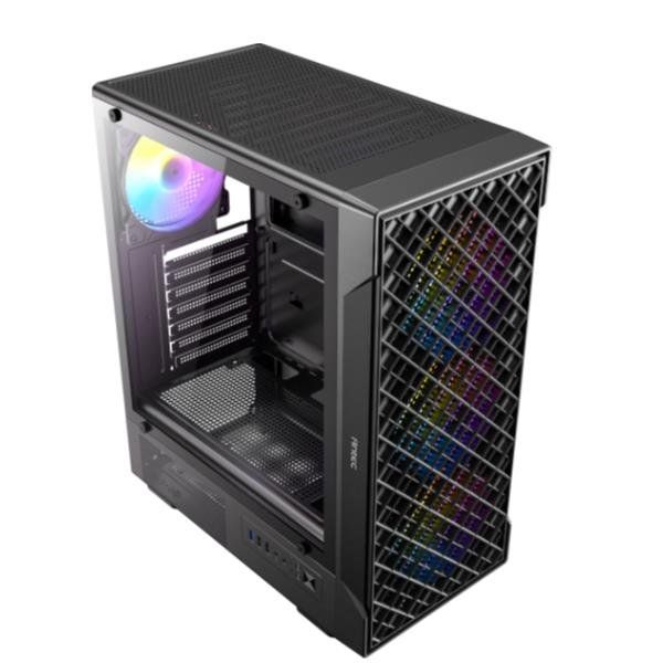 Antec VX-320 ARGB, Midi Tower, PC, Nero, ATX, ITX, micro ATX, Plastica, Acciaio…