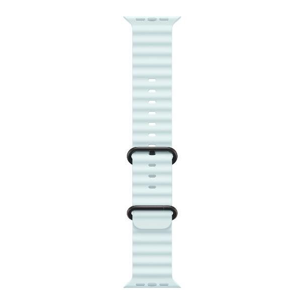 Apple Cinturino Ocean blu ghiaccio (49 mm) - Titanio nero