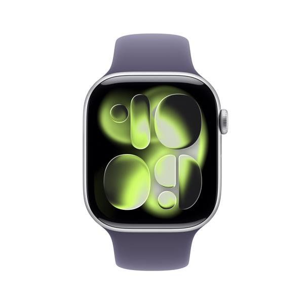 Apple Watch Series 11 GPS + Cellular 46mm Cassa Alluminio Argento con Sport Ban…