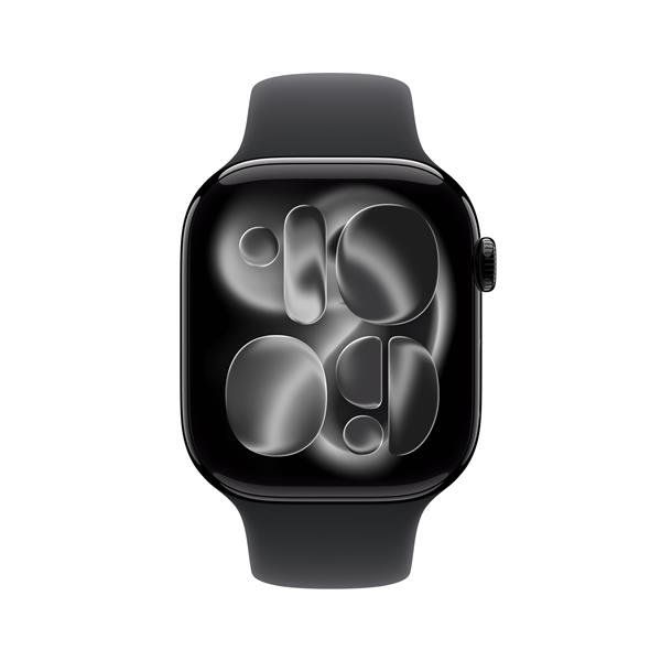 Apple Watch Series 11 GPS + Cellular 46mm Cassa Alluminio Jet Black con Sport B…